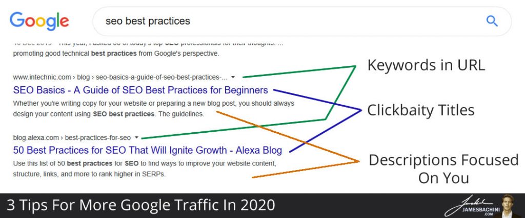 3 tips for more google search traffic
