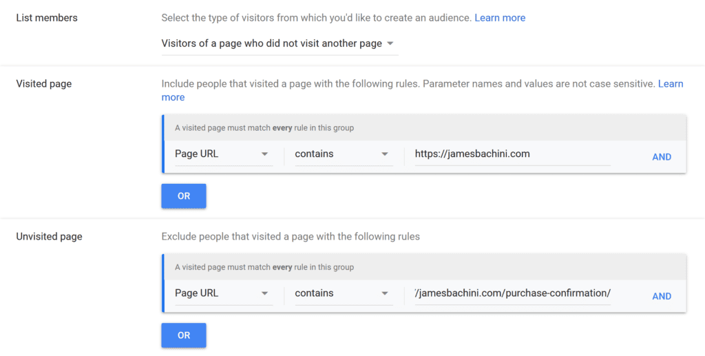 Segmenting retargeting audiences