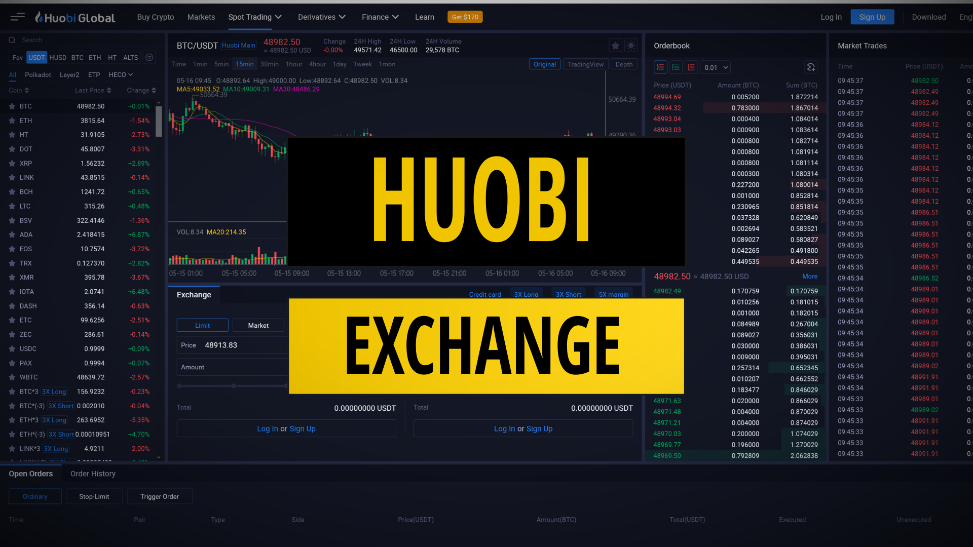 Huobi Exchange Review