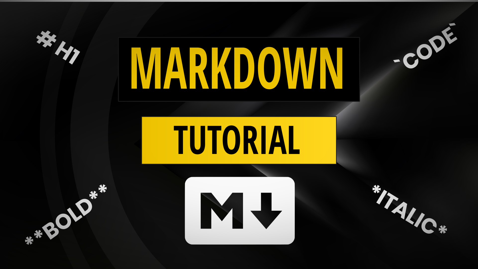 Markdown Tutorial | How To Get Started With Markdown 🖋