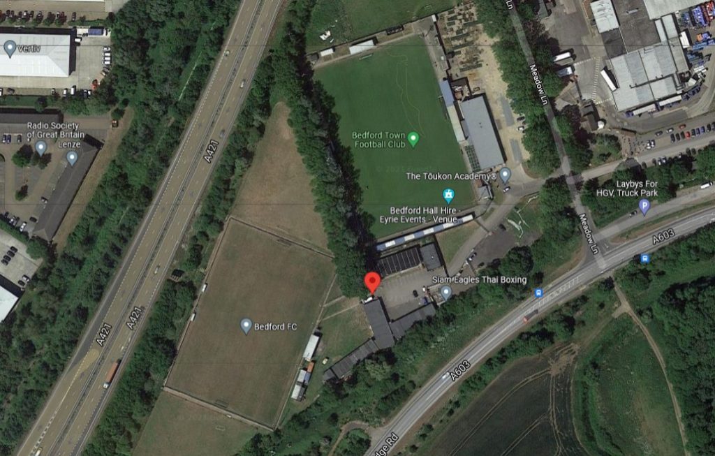 Bedford FC football ground