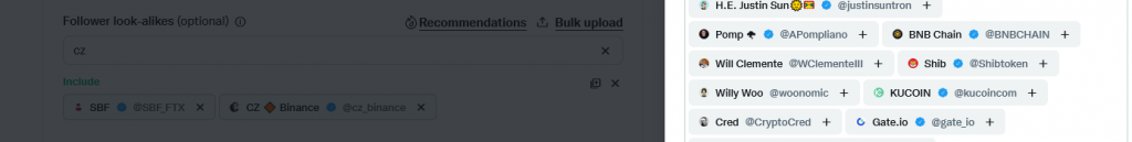 Crypto Twitter Ads Follower Lookalike