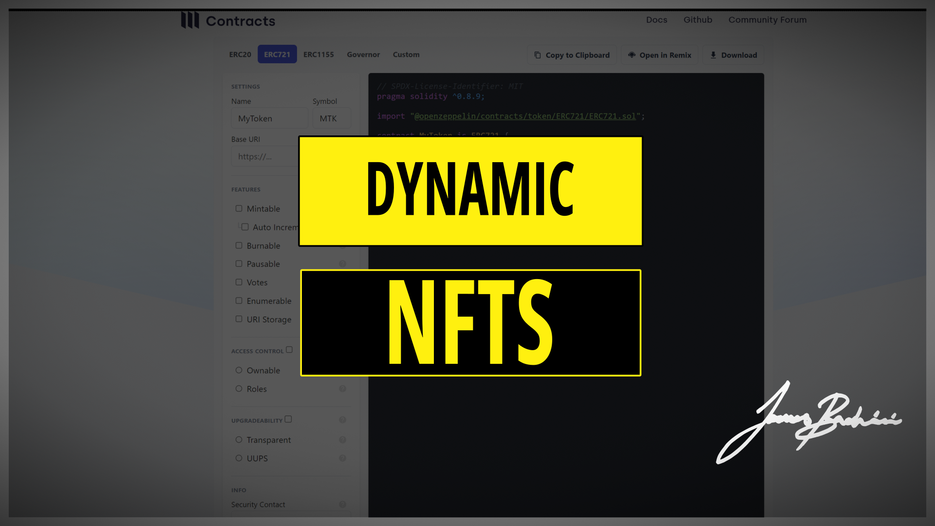 Dynamic NFTs