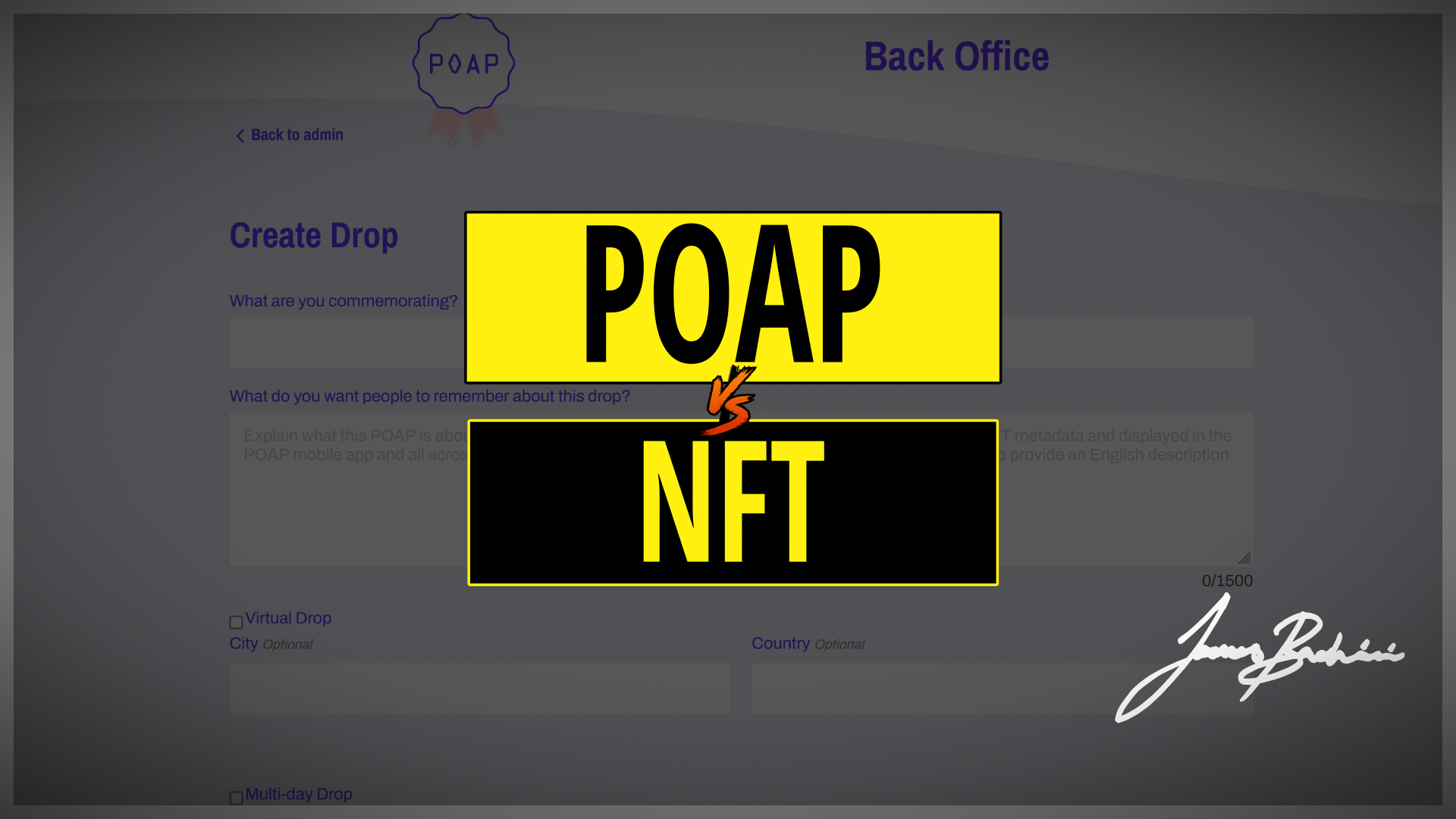 POAP vs NFT | A Guide With Examples