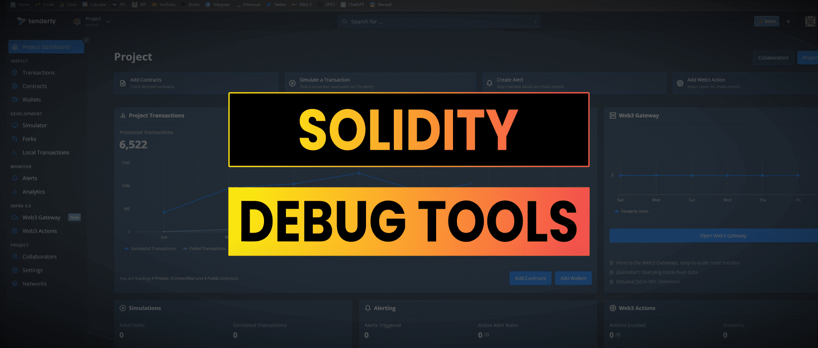 Solidity Debug Tools