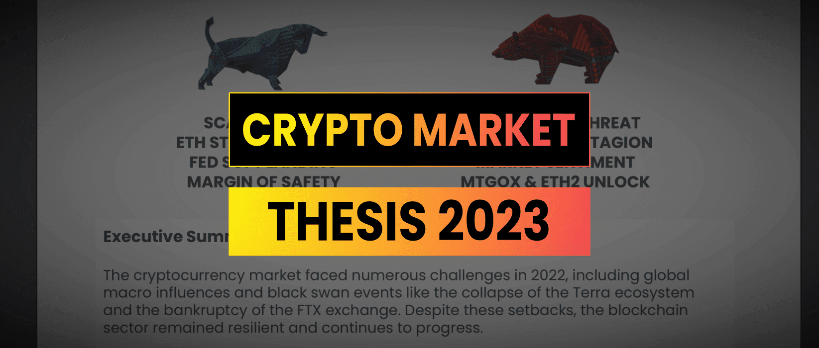 Crypto Market Thesis 2023