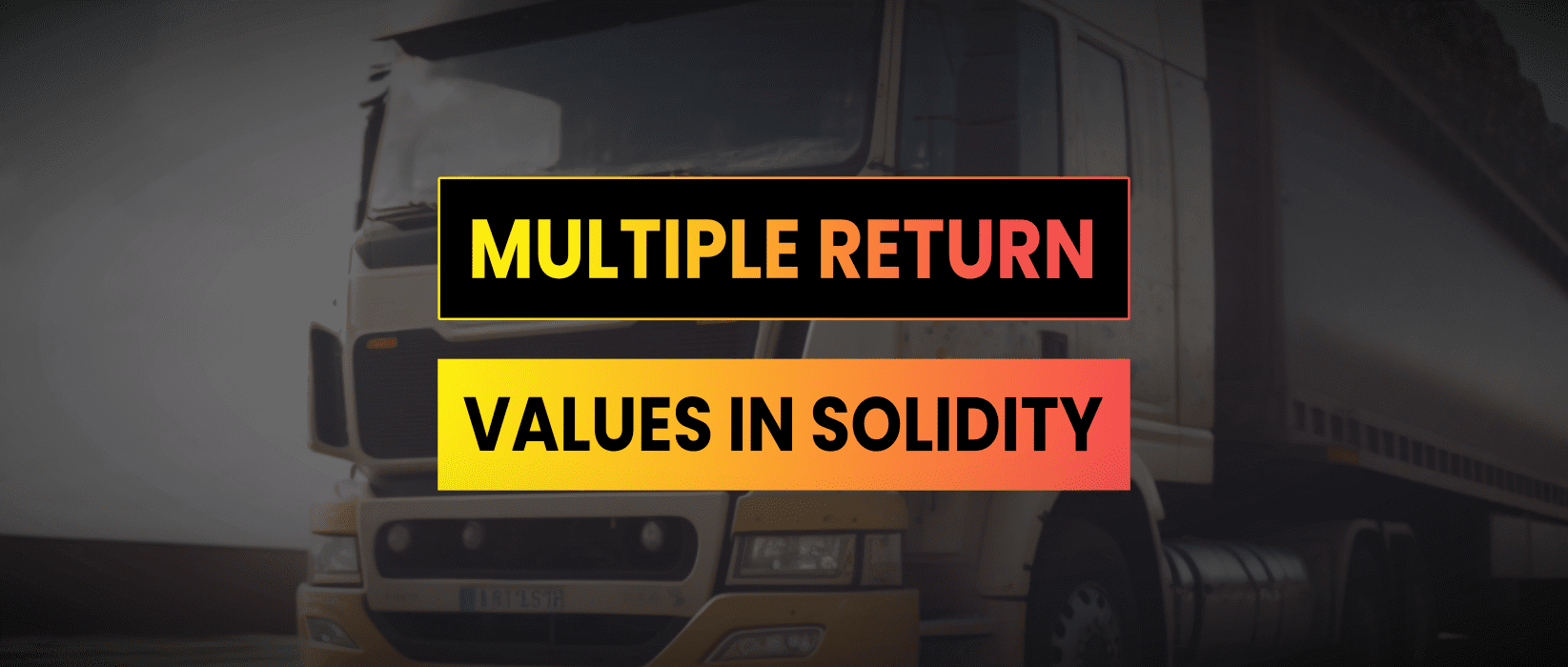 multiple return values solidity
