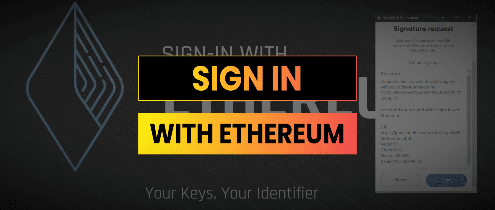 Sign In With Ethereum Tutorial
