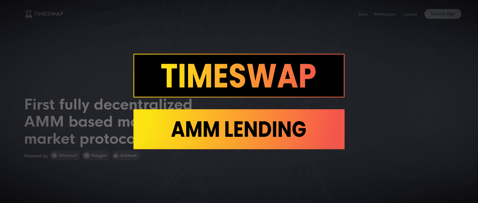 Timeswap v2 AMM Money Market | DeFi Analysis Report