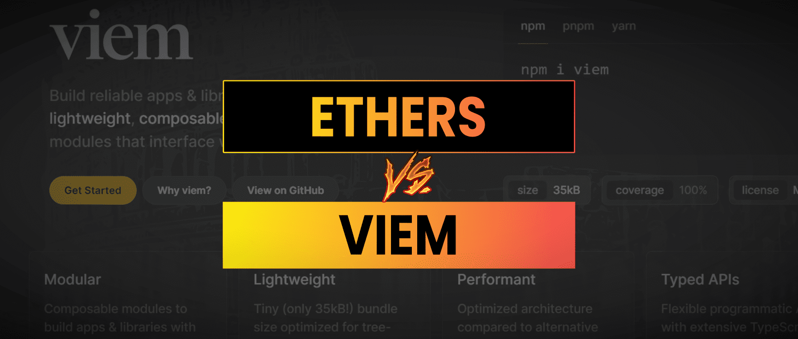 Ethers vs VIEM | Which Web3 Frontend Library?
