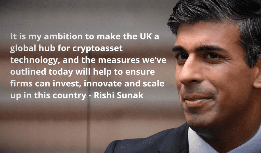 Rishi Sunak On Cryptoassets