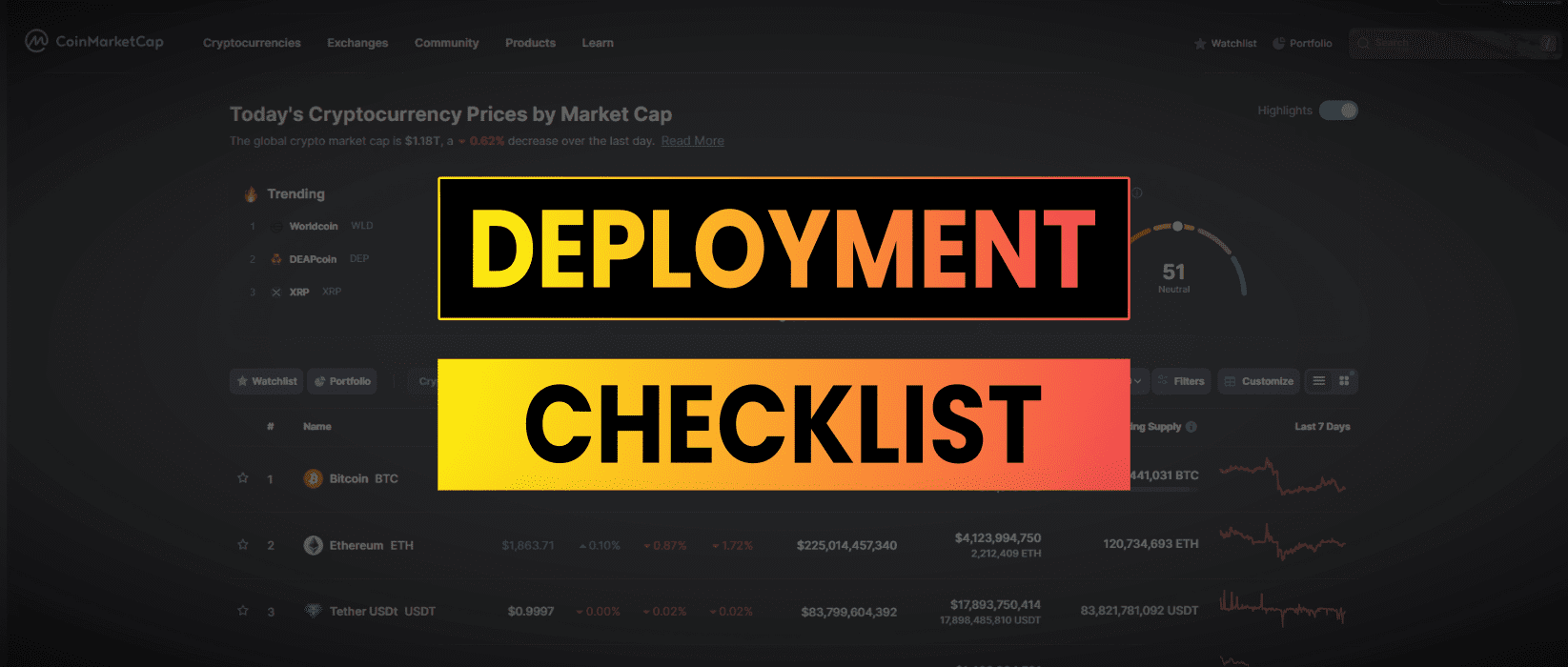 The Essential Checklist For Deploying A New Token