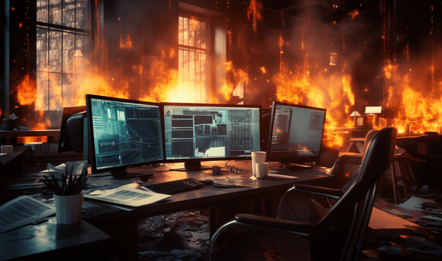 Crypto Markets Burning Down
