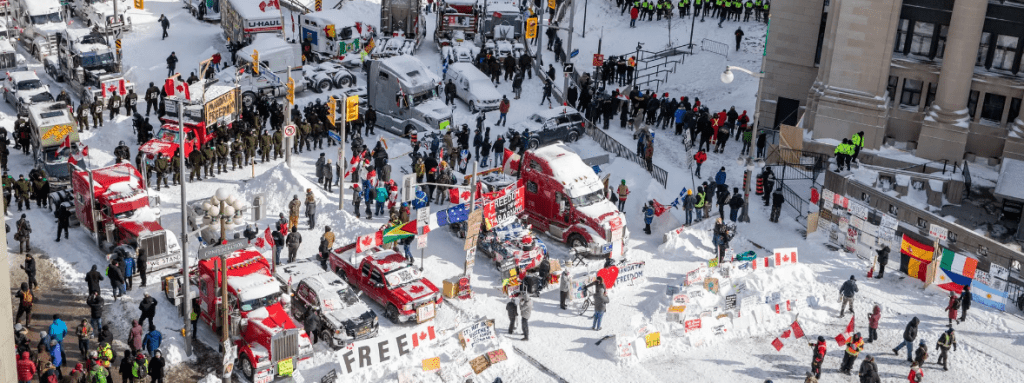 Canadian Lorry Strikes