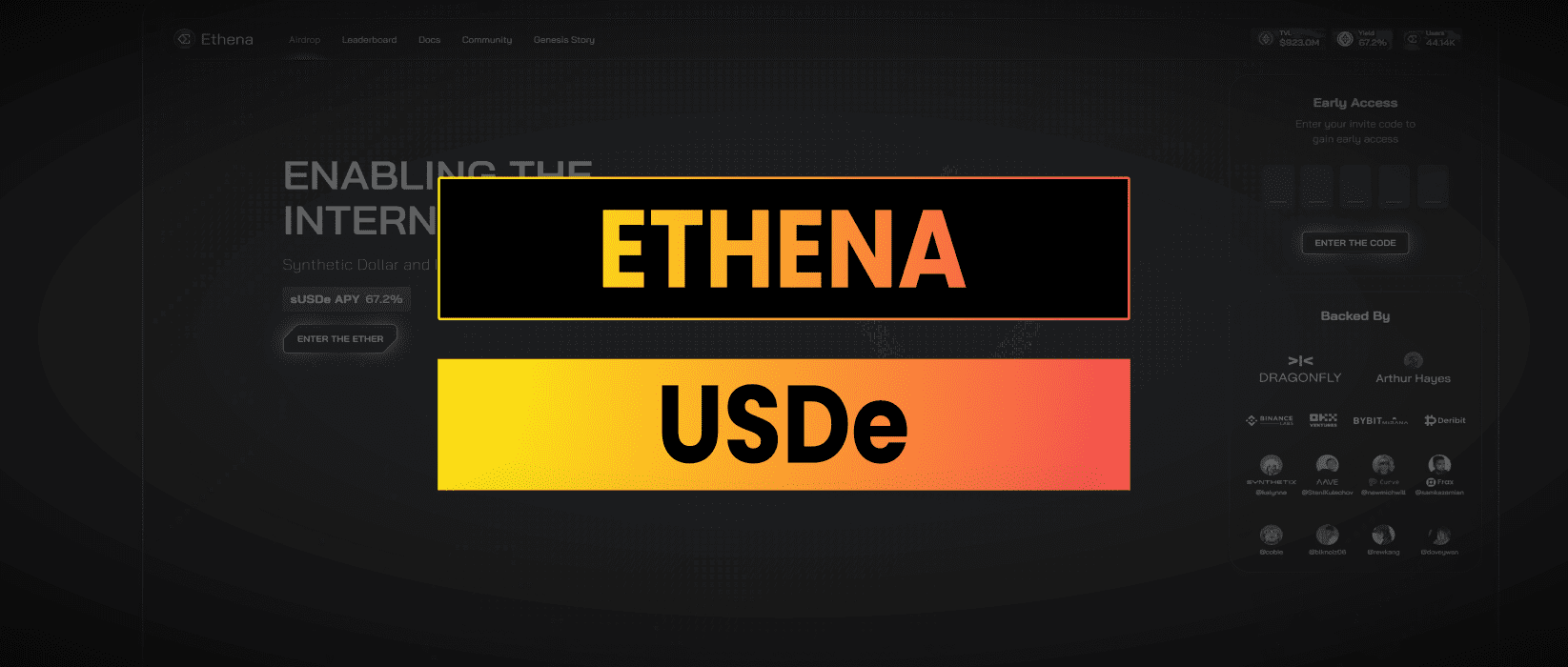 Ethena USDe | DeFi Analysis Report