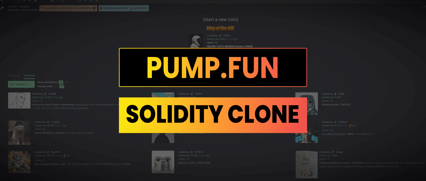 Pump.fun Clone In Solidity