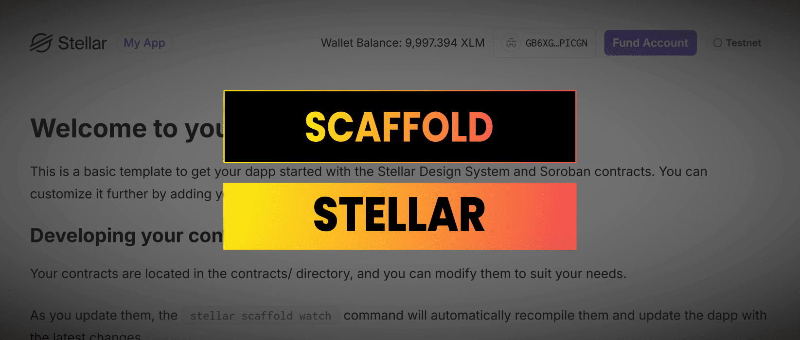 Scaffold Stellar | A Boilerplate For Stellar Developers