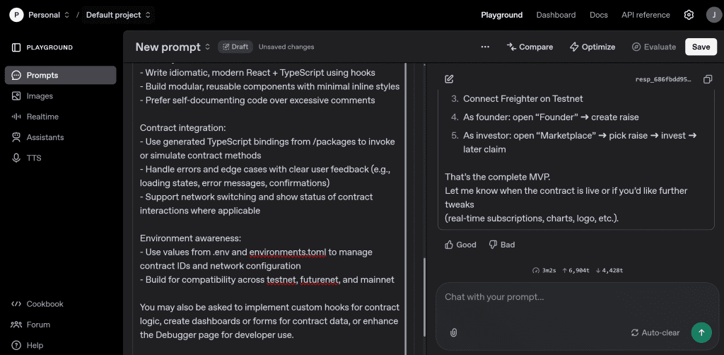 OpenAI Playground